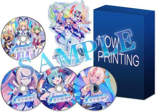 GUNVOLT RECORDS 電子軌録律 (ガンヴォルト レコーズ サイクロニクル) 限定版 -PS5 【特典】"GUNVOLT RECORDS Cychronicle" Instrumental Album (35曲/3枚組)、2『GUNVOLT RECORDS 電子軌録律(サイクロニクル)』ドラマCD (1枚組)、『GUNVOLT RECORDS