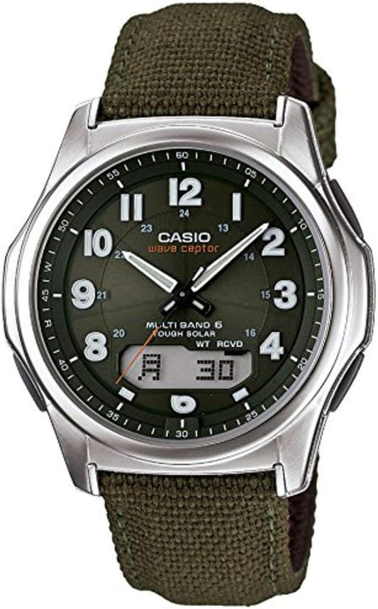 [CASIO] CASIO Watch WAVE CEPTOR Supports 6 Stations World Wide Wave Solar WVA-M630B-3AJF Men's