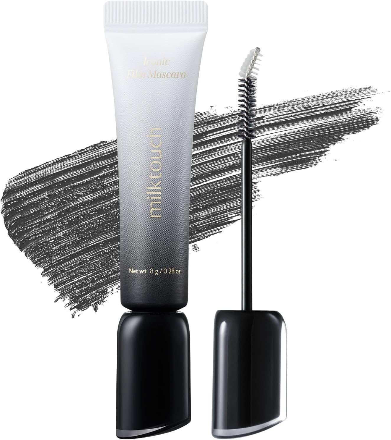 Milk Touch Iconic Mascara (Film) Waterproof Curl Keep, Fiber Filled