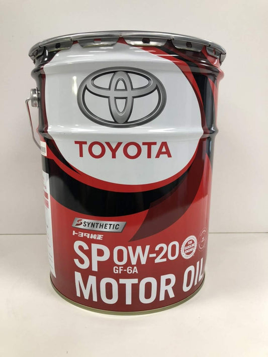 TOYOTA Genuine Engine Oil SP 0W-20 20L Model Number: 08880-13203