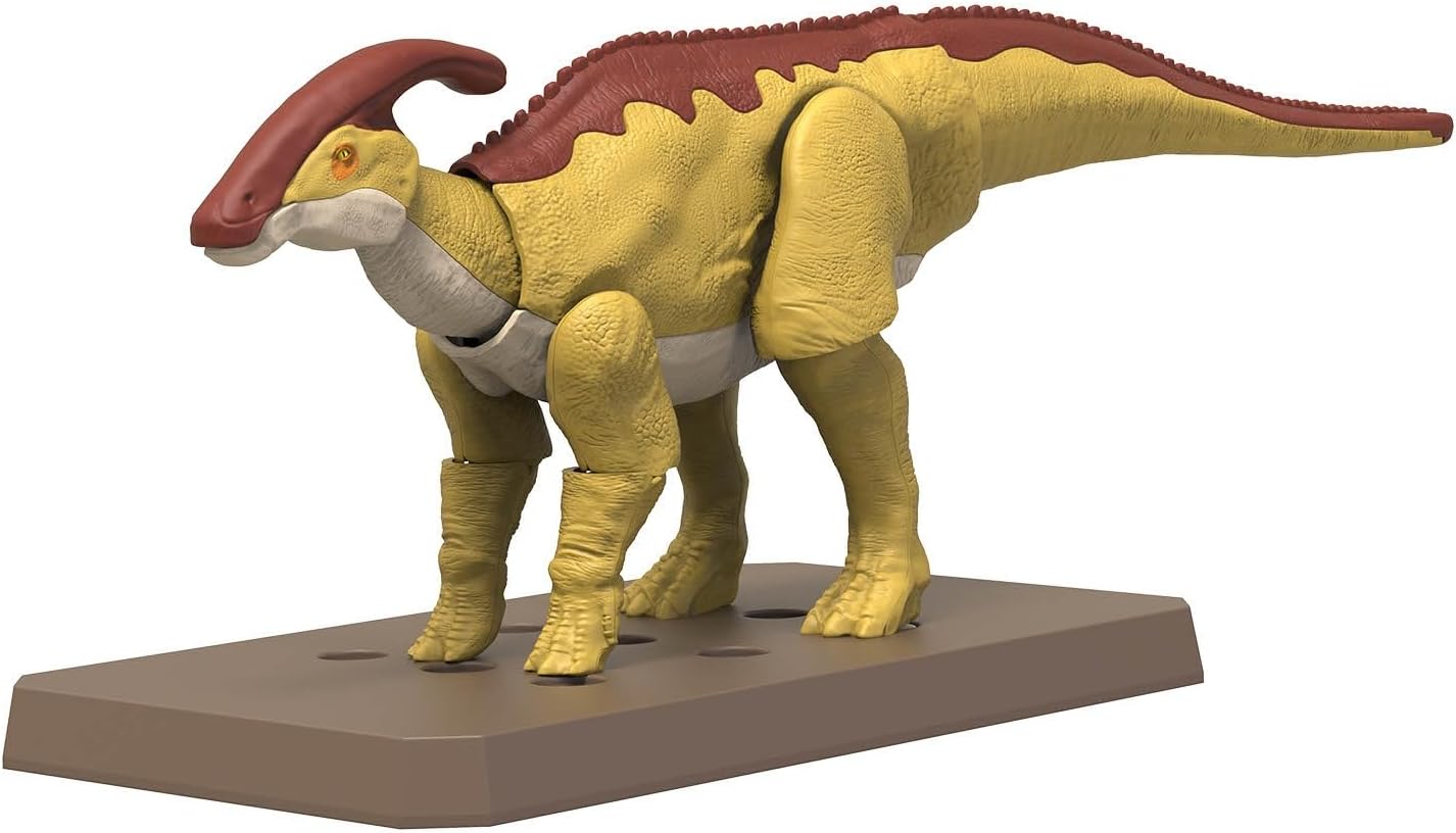 Planosaurus Parasaurolophus Color-Coded Plastic Model