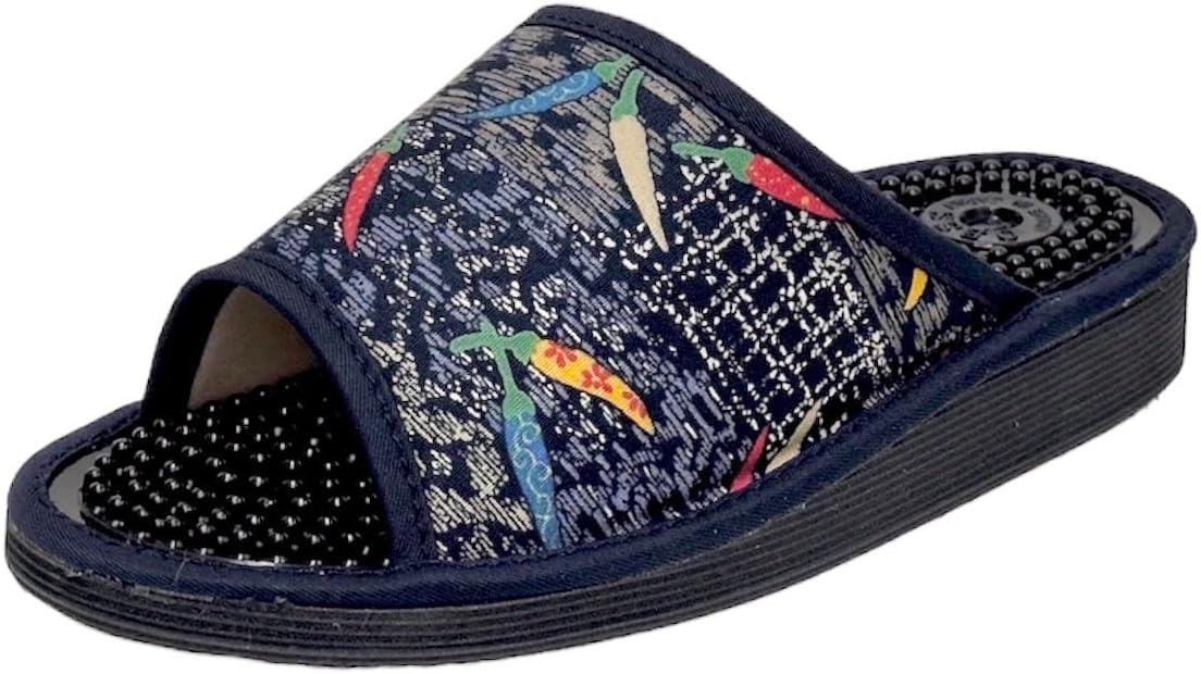 Daiming Shokai Women's Health Sandals, Japanese Pattern, Japanese Style, Slippers, Made in Japan