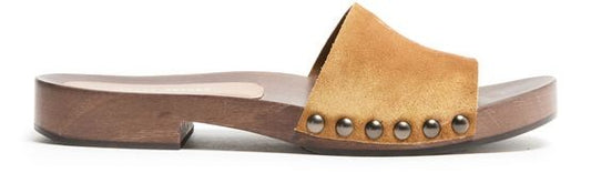 MIU MIU Logo clog mules - Image 1