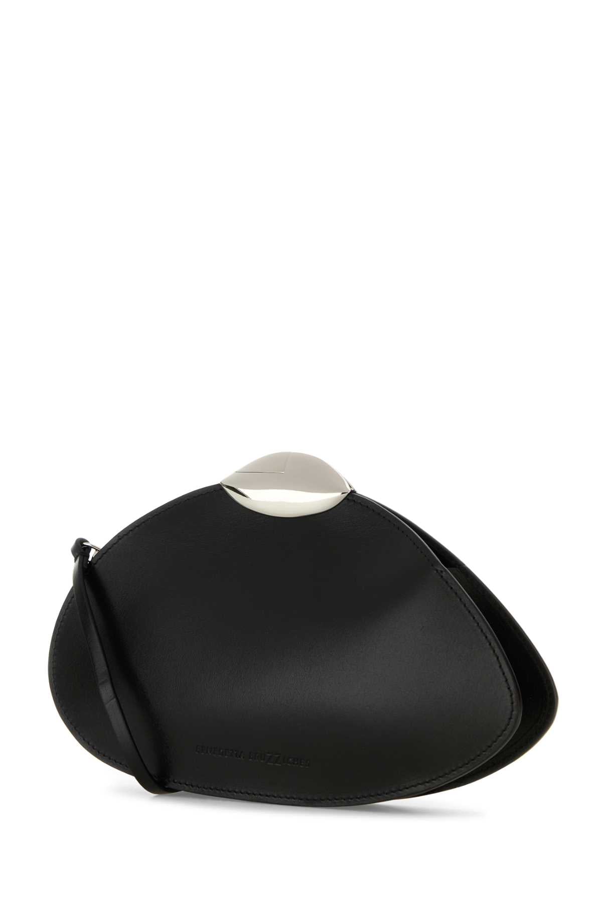 Benedetta Bruzziches Black Leather Belle De Jour Clutch - Image 1