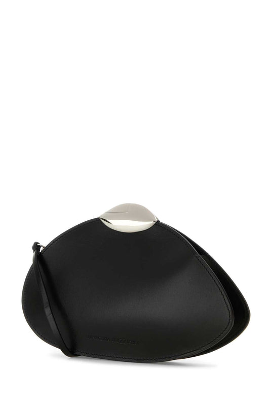 Benedetta Bruzziches Black Leather Belle De Jour Clutch - Image 1
