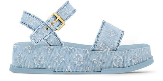 LOUIS VUITTON Maya Flatform Sandal - Image 1