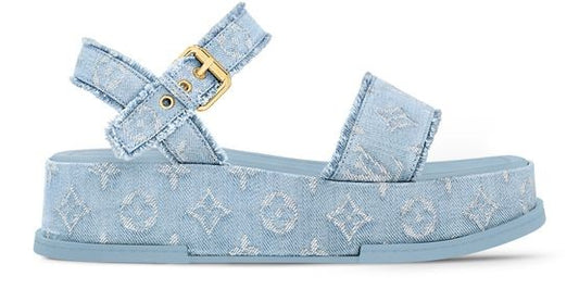 LOUIS VUITTON Maya Flatform Sandal - Image 1