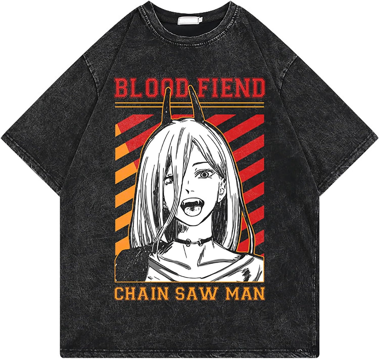 Chainsoman T-Shirt, Short Sleeve, Loose, Breathable, Unisex, Anime Goods
