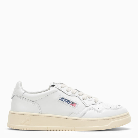 Autry White Leather Medalist Sneakers - Image 1