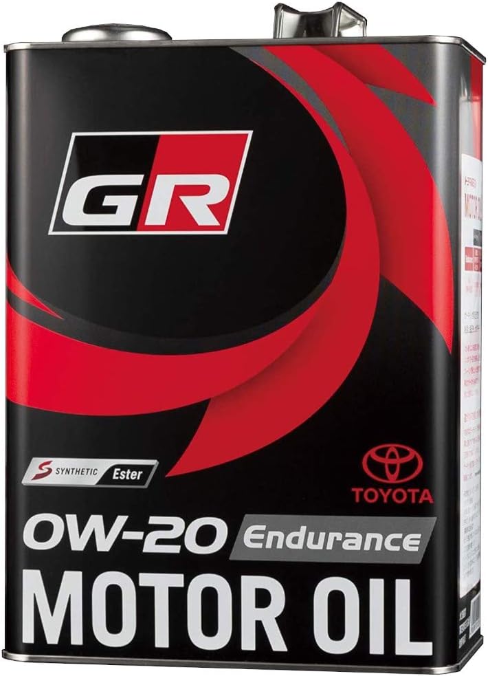 TOYOTA GAZOO Racing Genuine Toyota GR MOTOR OIL Endurance 0W-20 4L Engine Oil 08880-13505
