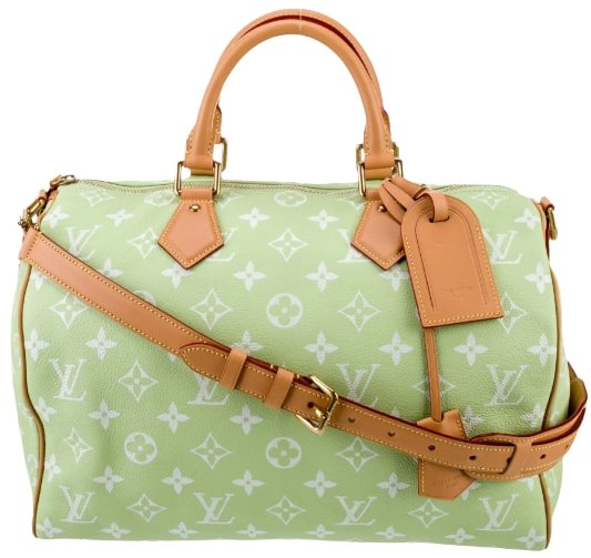 LOUIS VUITTON 'MINT GREEN' SPEEDY P9 BANDOULIERE 40