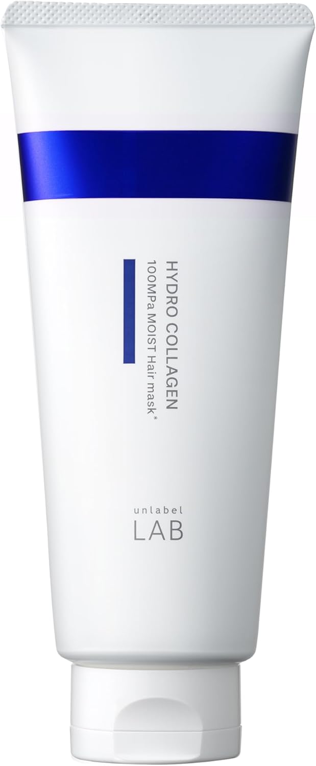 Unlabel CO Moist Hair Mask, 7.1 oz (200 g), Made in Japan, Hair Care, Hydrocollagen Blended, Serum, Hair Mask, Intensive Care, Damage Repair, Moisturizing, Shiny Hair