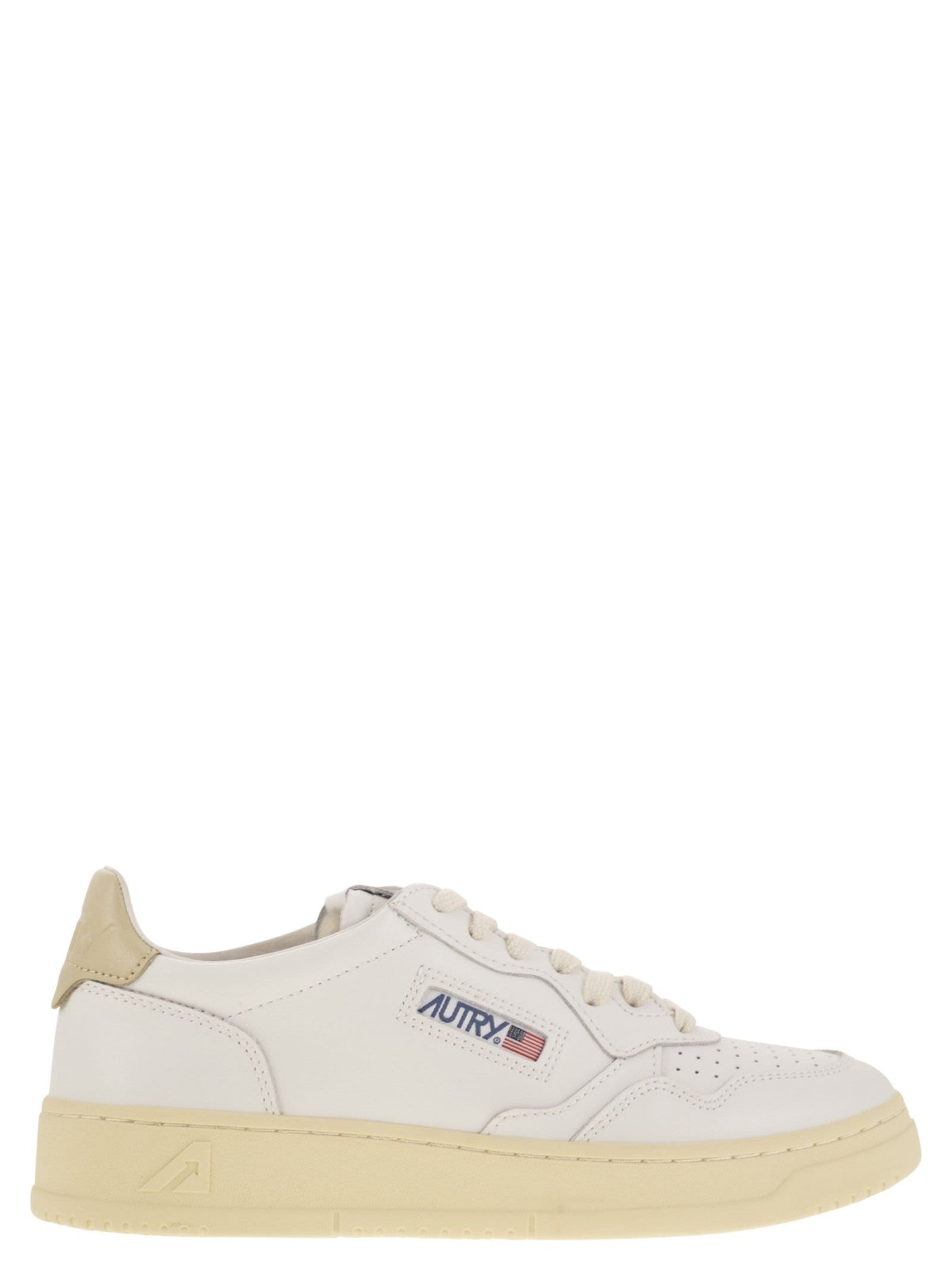 Autry Medalist Low Leather Sneakers - Image 1