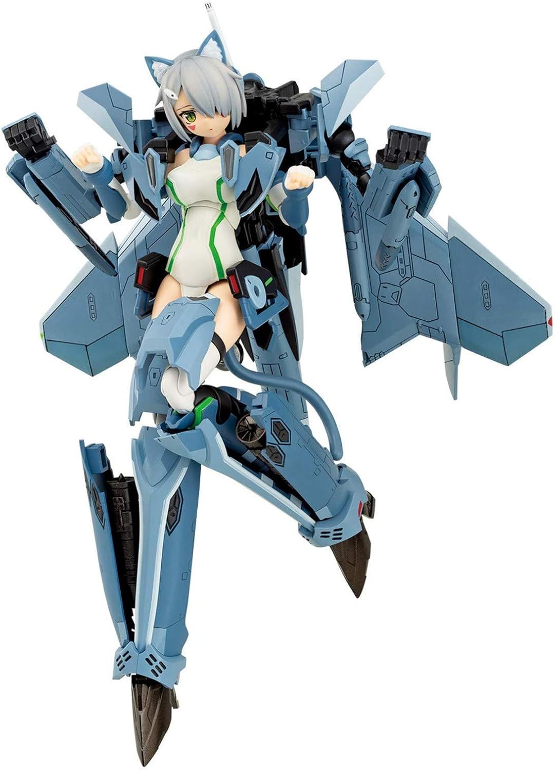 Aoshima Bunka Kyozai MC-03 VFG Macross Delta VF-31A Kairos, Total Height 6.1 inches (155 mm), Color-coded Plastic Model