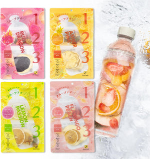 DozoFreesh Fruit Tea Dried Fruit Tea Non-Caffeinated Consumed Tea Tea Bag No Sugar Added Zero Calories Gift 4-pack