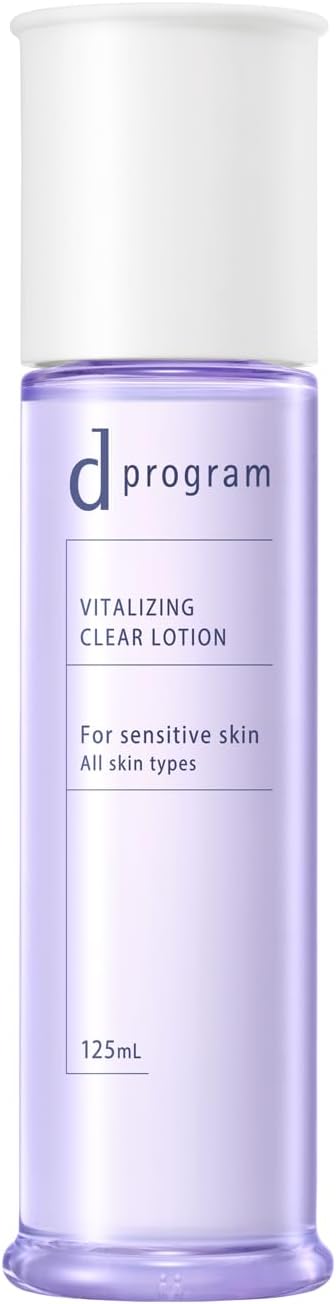 d program (d program) Vitalizing & Clear Lotion EX 4.2 fl oz (125 ml), Lotion, Milk, Fragrance-free, Delicate Moisturizing, Prevents Rough Skin, Focuses on Beautiful Skin Fungus | Shiseido