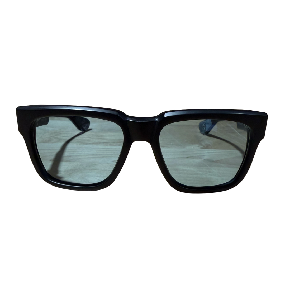 CHROME HEARTS 'BOX OFFICER' MATTE BLACK GLASSES