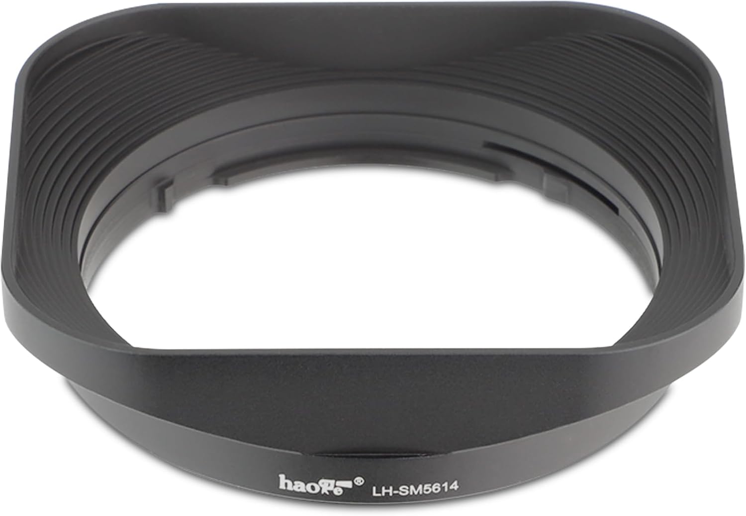 Haoge Bayonet Square Metal Lens Hood for Sigma 56mm F1.4, 18-50mm F2.8 DC DN | For Contemporary Lenses, LH-SM5614