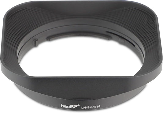 Haoge Bayonet Square Metal Lens Hood for Sigma 56mm F1.4, 18-50mm F2.8 DC DN | For Contemporary Lenses, LH-SM5614
