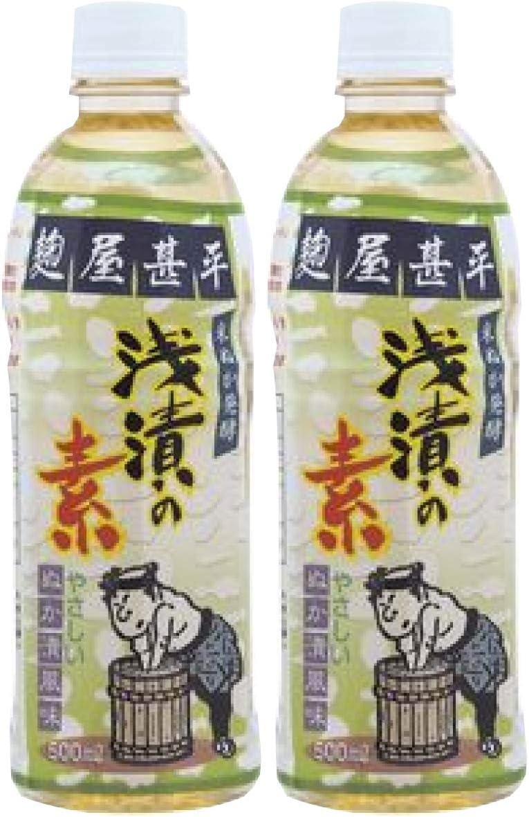 Easy pickled bran mot, Additive-free, Shallow pickled ingredients, 16.9 fl oz (500 ml) x 2 bottles
