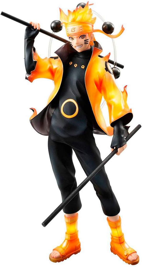 MegaHouse G.E.M. Series Naruto Shippuden Uzumaki Naruto Rokudo Sennin Mode Complete Figure