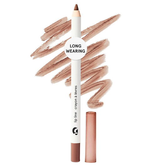 Glossier Lip Line, Buff - Nude Lip Liner Pencil, Long Lasting Water-Resistant Smudge-Resistant Transfer-Resistant Medium Coverage Definer with Jojoba Oil, Natural Shape and Tones for Sensitive Skin