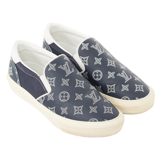 LOUIS VUITTON 'NAVY' TROCADERO MONOGRAM SNEAKER