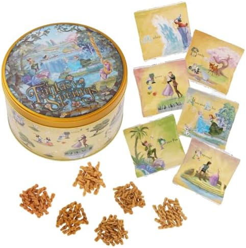 (Tokyo Disney Sea Limited, Shopping Bag Included) Pasta Snack Can "Fantasy Springs" Fantasy Springs" Amazing Beautiful World View Themed Goods [Dreaming of Fantasy Springs] TDR Sweets Souvenir Disney