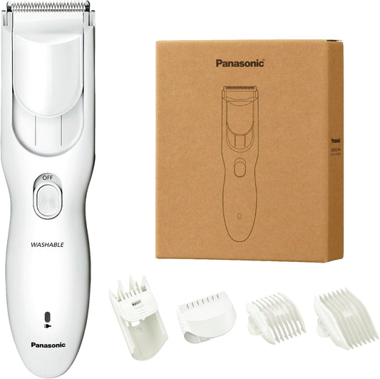 【Exclusive】2024 Release Panasonic Hair Clipper Family Type Charger AC Type White ER-NGFE2-W