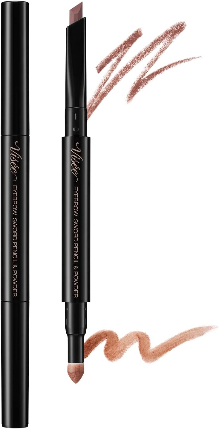 Visee Eyebrow Sword Pencil & Powder BR32 Pink Ash 0.59g