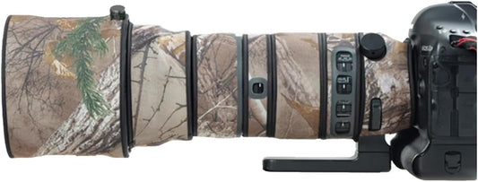COMEOXO Sigma Lens Cover Waterproof Material Lens Protective Cover for SIGMA 150-600mm F5-6.3 DG DN OS Sports (Sony E mouth/L mouth) Telephoto Lens Cover Sigma Lens Camouflage Protective Cover Elastic