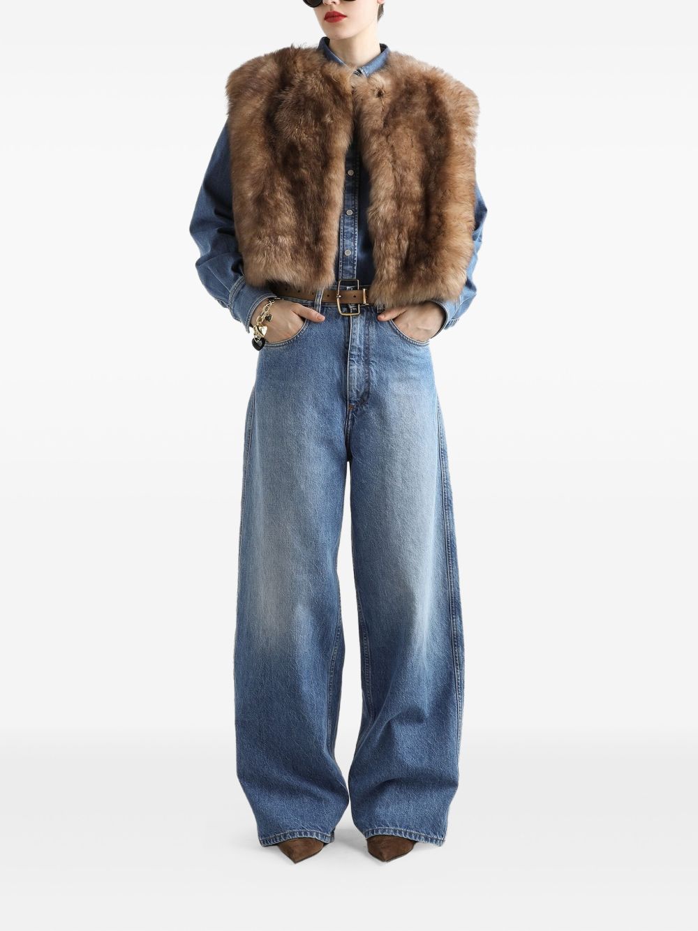 Dolce  Gabbana ドルチェ＆ガッバーナデニムコットンジーンズ - Image 1