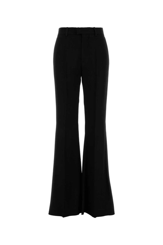 Balenciaga Black Viscose Palazzo Pant - Image 1
