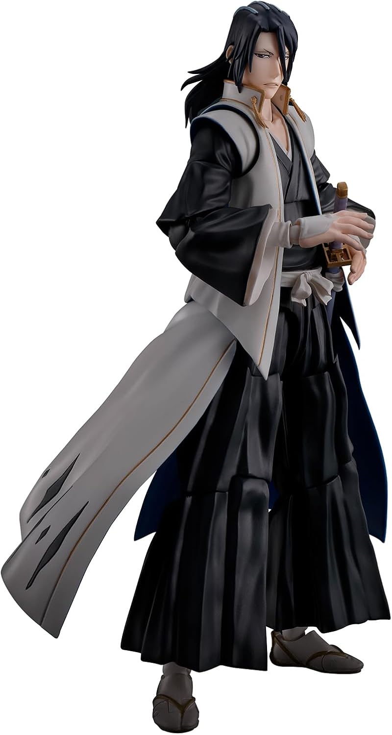TAMASHII NATIONS S.H. Figuarts BLEACH Millennial Blood War: Shiraya Kutsuki Approx. 6.1 inches (155 mm), ABS & PVC Pre-painted Action Figure