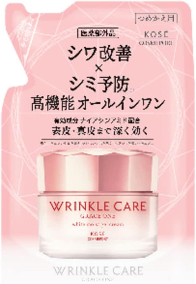 Kose Cosmetics Port Grace One Wrinkle Care White Moist Gel Cream Refill, 3.2 oz (90 g)