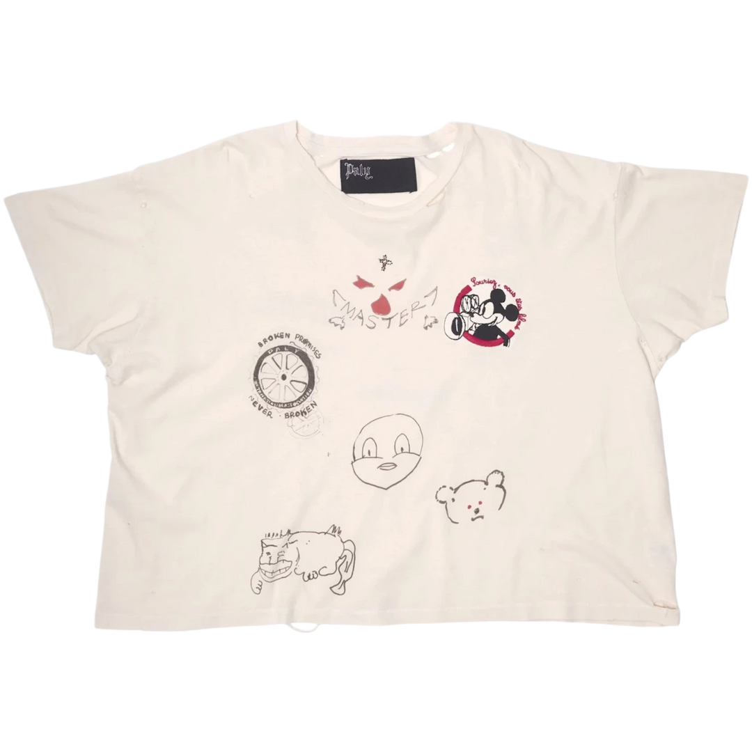 PALY "WHITE' SIGNATURE TEE