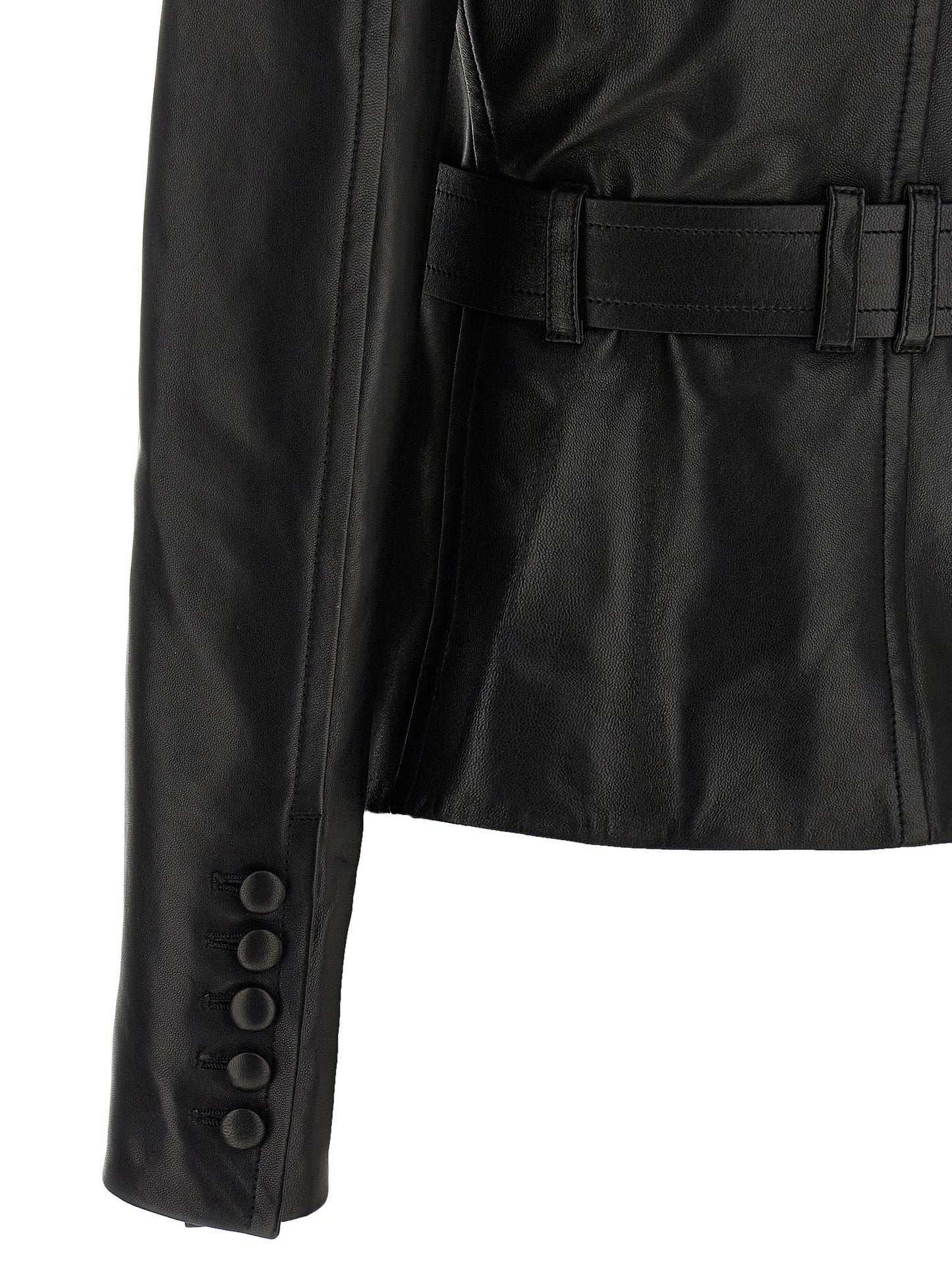 Balmain バルメインレザージャケット - Image 1