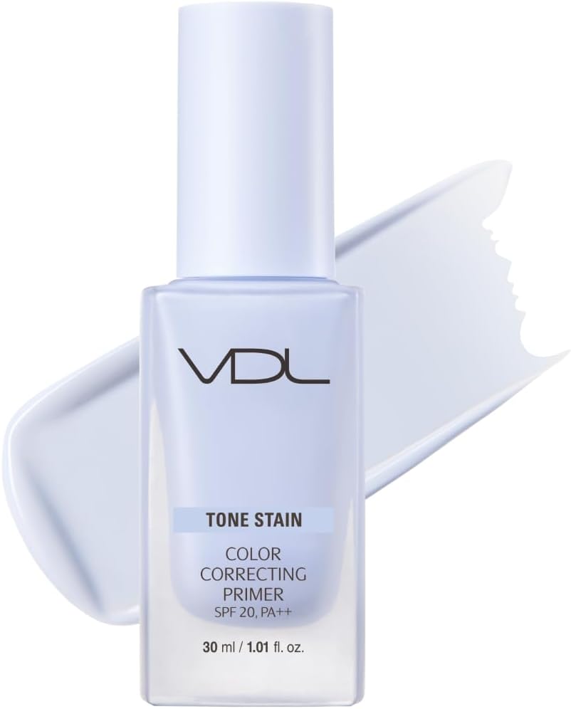 VDL Tone Stain Color Collecting Primer 03 Pale Blue 30ml SPF20 PA++ Tone Up Transparency Dull High Moisturizing Makeup Base Control Color Renewal Korean Cosmetics