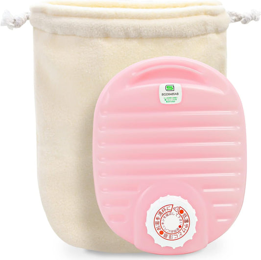 Doi Kinzokusei 223309 Mini Hot Water Bottle, Eco Nano, 27.5 fl oz (780 ml), Pink