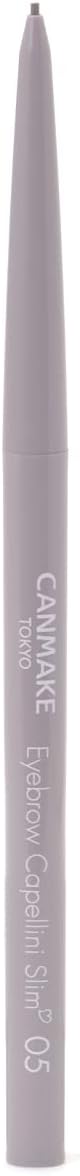 Canmake Eyebrow Cappellini Slim 05 Greige Brown 0.03 g Sprayed Eyebrow 0.03 mm Lead, Fine Point Eyebrow