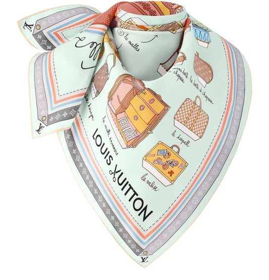 LOUIS VUITTON Asnieres Paper House Square 90 - Image 1