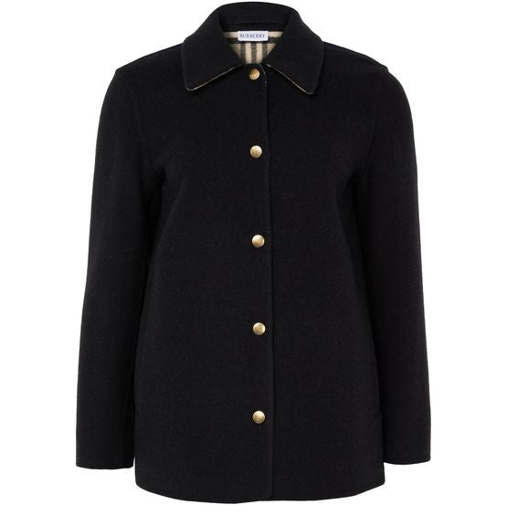 BURBERRY Wool Overshirt - Image 1