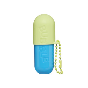Bubble Skincare Mint Message Tell All - Bálsamo labial hidratante con dije de llavero, bálsamo labial antiadherente e hidratante para labios secos, vegano y libre de crueldad (0.17 fl oz)