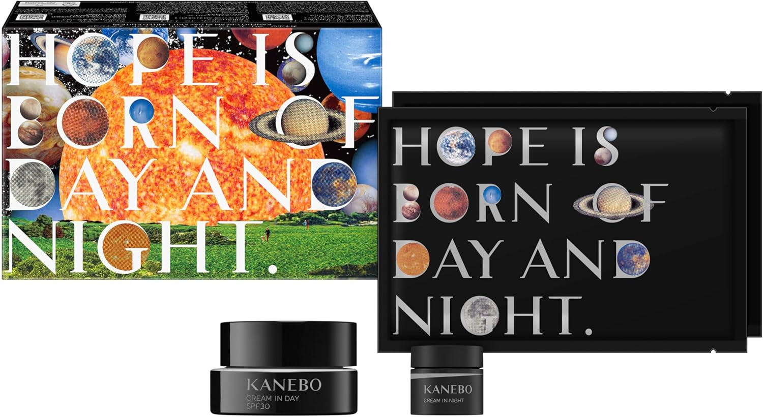 KANEBO Cream In Day II Kit, Limited Edition, Morning Cream, 1.4 oz (40 g), Gift Present, Reward SPF30 PA+++, Dry Makeup