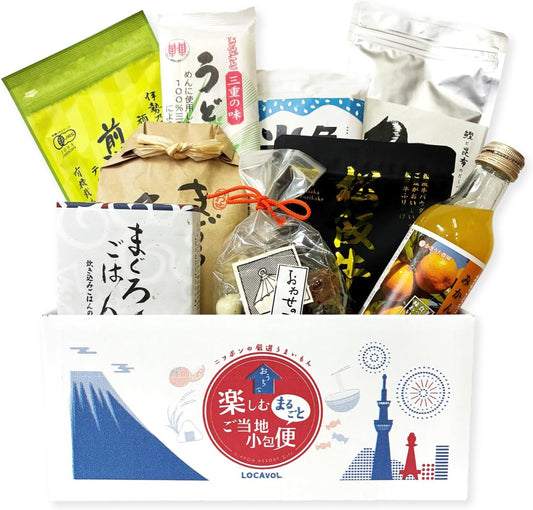 Order-in Gourmet Delivery Set Mie Local Delicacy Gift Local Small Parcel Delivery Mie Prefecture (S Size) Bishoku Umaimon Market