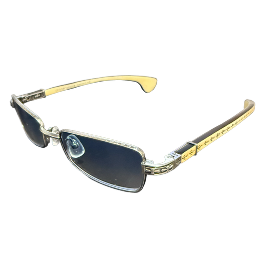 CHROME HEARTS 'TE-W.A.-TEV' WOOD GLASSES