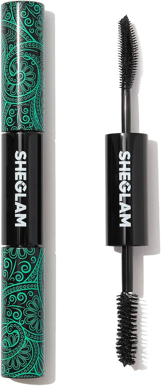SHEGLAM All-in-One Volume & Long Mascara 2 in 1 Waterproof Dual End Brush