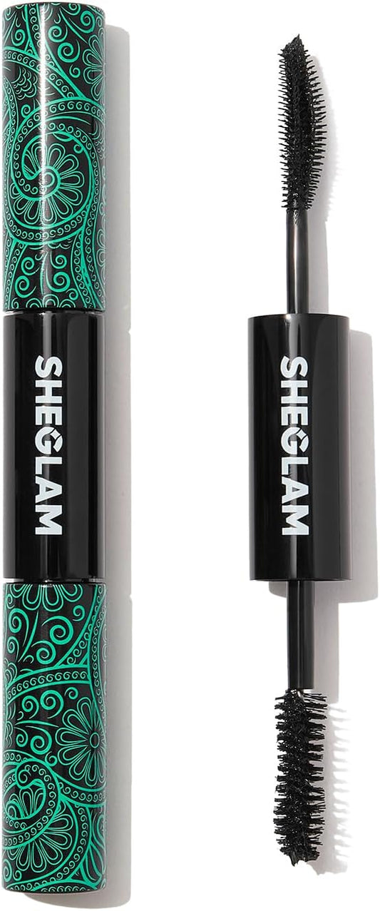 SHEGLAM All-in-One Volume & Long Mascara 2 in 1 Waterproof Dual End Brush
