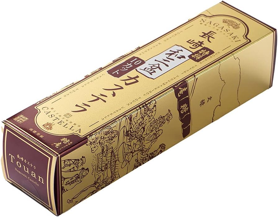 Nagasaki Honpo Nagasaki Special Choice Japanese Sanbon Castella No. 0.65 1 Piece Ordered Gift, Souvenir