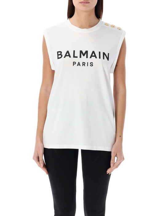 Balmain バルマンTシャツとポロスホワイト - Image 1